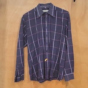Ben Sherman window pane striped shirt. Size 3 / L.